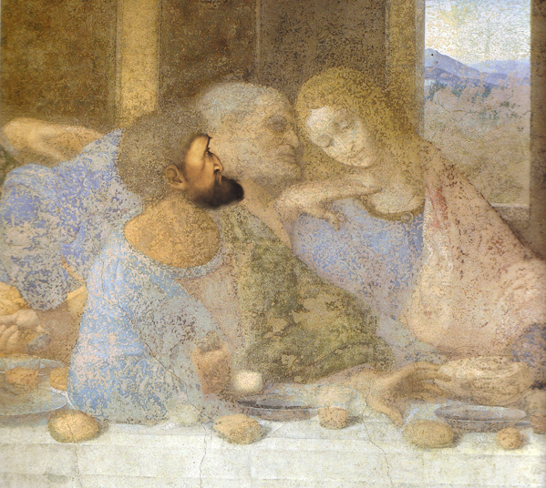 The Last Supper Restoration of Judas-2